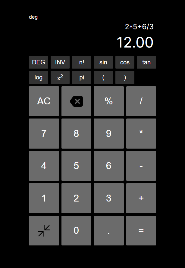 Scientific Calculator